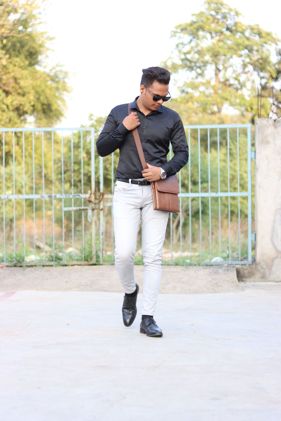 Leather Holdall