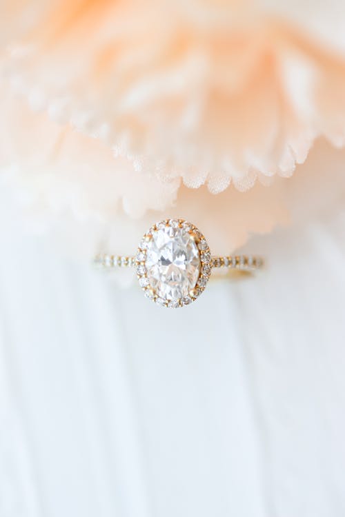 Diamond Ring in Close Up