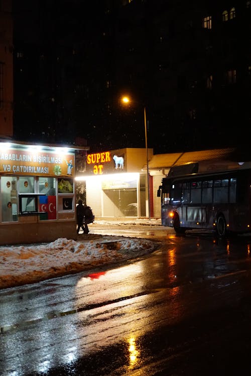Kostnadsfri bild av buss, city street, kall