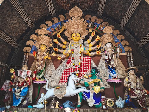 Fotobanka s bezplatnými fotkami na tému bohovia, durga, farebný