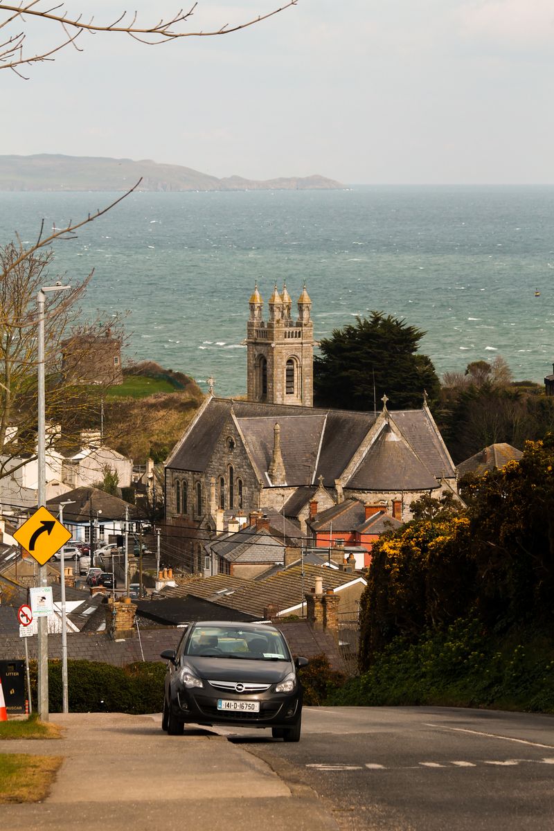 Greystones harbour village, County Wicklow