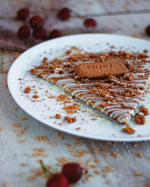 Gratis stockfoto met biscuit, bord, café