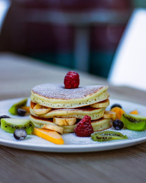 Pancakes with Fruit 