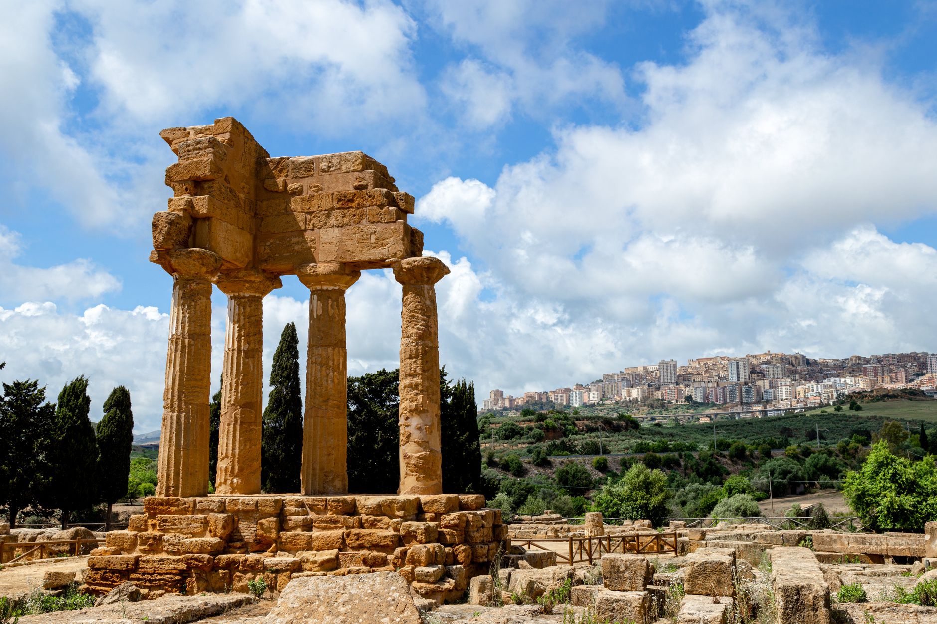 Agrigento cityscape