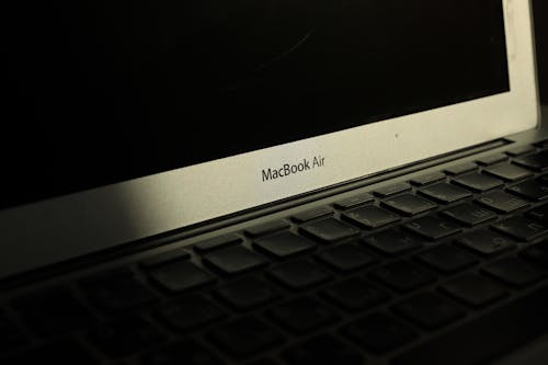 Black Keyboard of Laptop