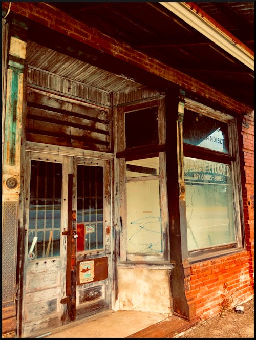 Free stock photo of abandoned building, historic building, old store front