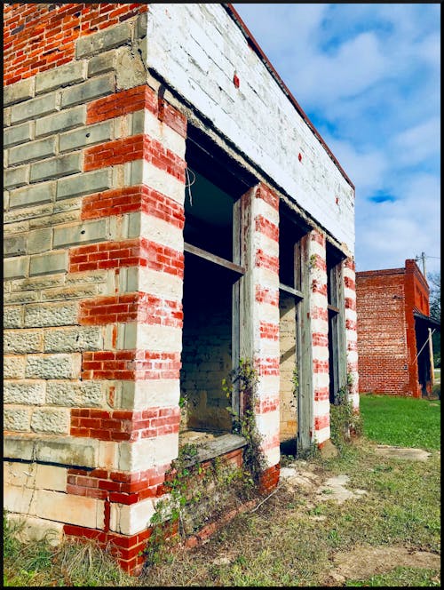 廢棄的建築, 歷史建築, 老店面 的 免费素材图片