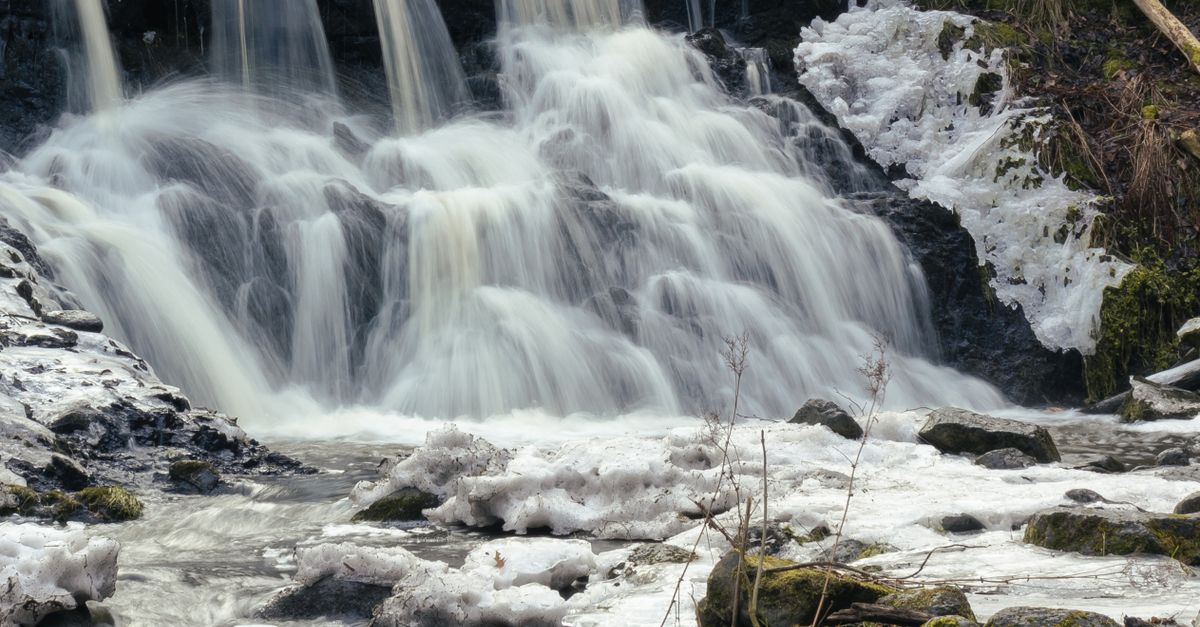 Stones and Rocks around Waterfall · Free Stock Photo