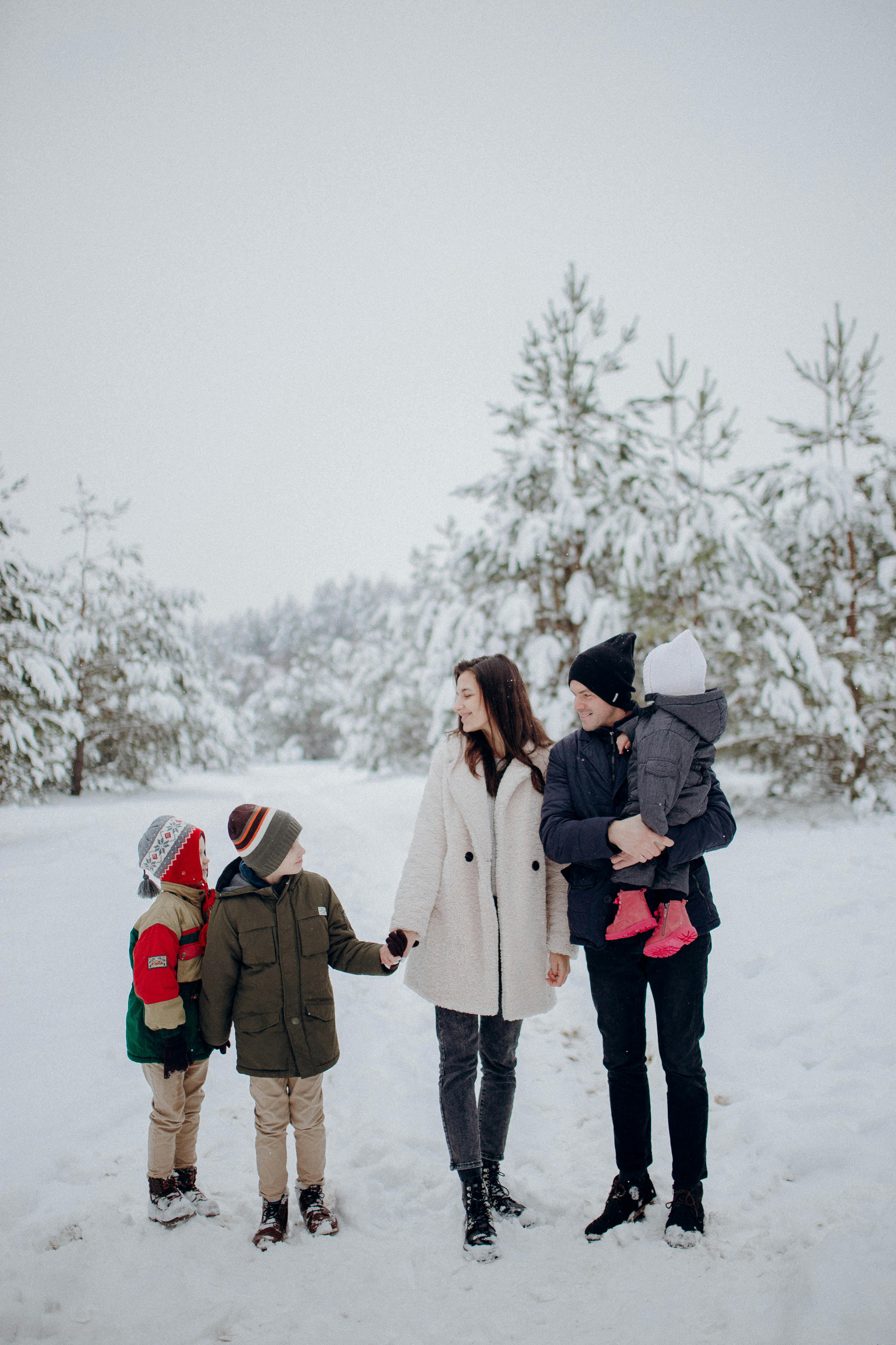 Family Snow Pictures Photos, Download The BEST Free Family Snow