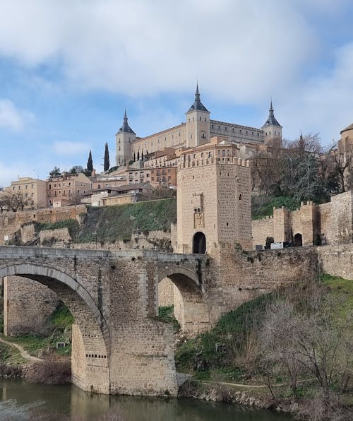 アーチ橋, アルカンタラ橋, スペインの無料の写真素材