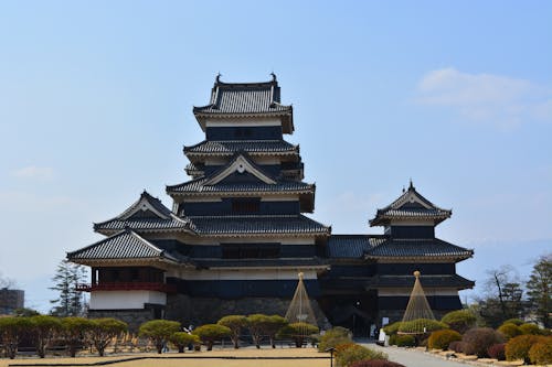 Facade of the Matsumoto Castle