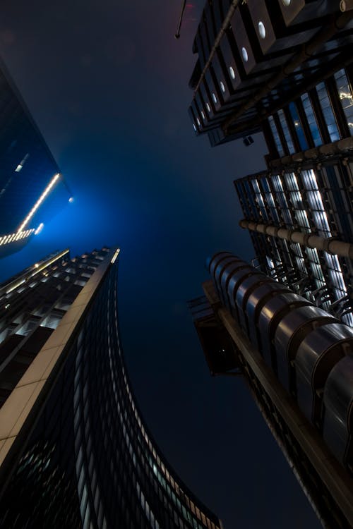Ingyenes stockfotó ég, éjszaka, felhőkarcoló témában