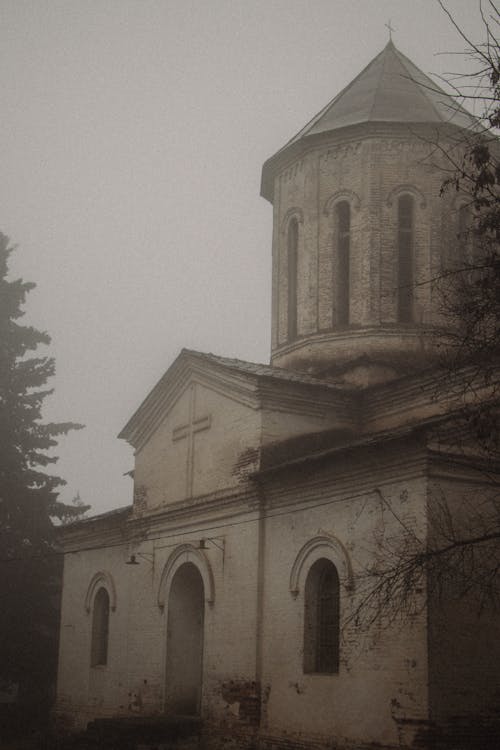 Church in Fog