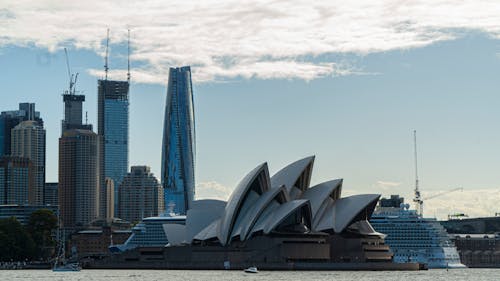 Бесплатное стоковое фото с Австралия, голубое небо, город