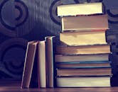 Stack of Hardbound Books