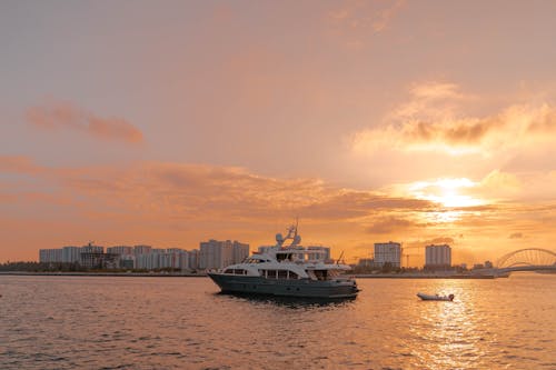 城市, 日出, 海 的 免費圖庫相片