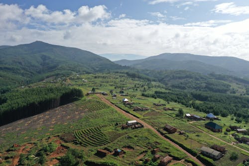 Foto profissional grátis de área, casa na fazenda, chácara