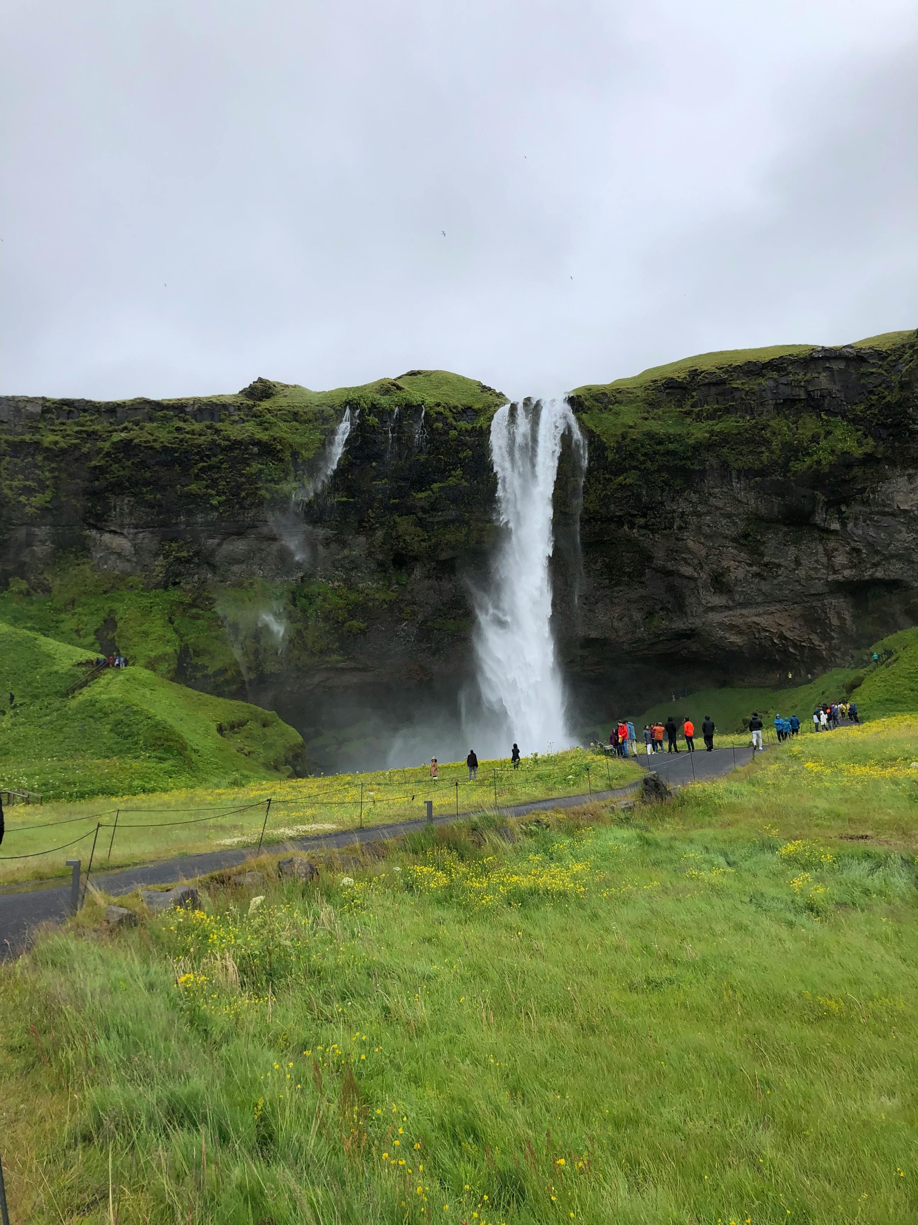 Skogafoss Waterfall, Iceland Photograph by Brandon