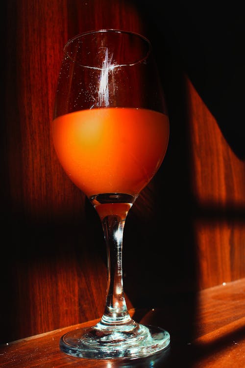 Free stock photo of fruit juice, wine glass