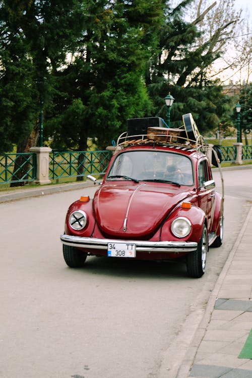 Red Volkswagen Beetle