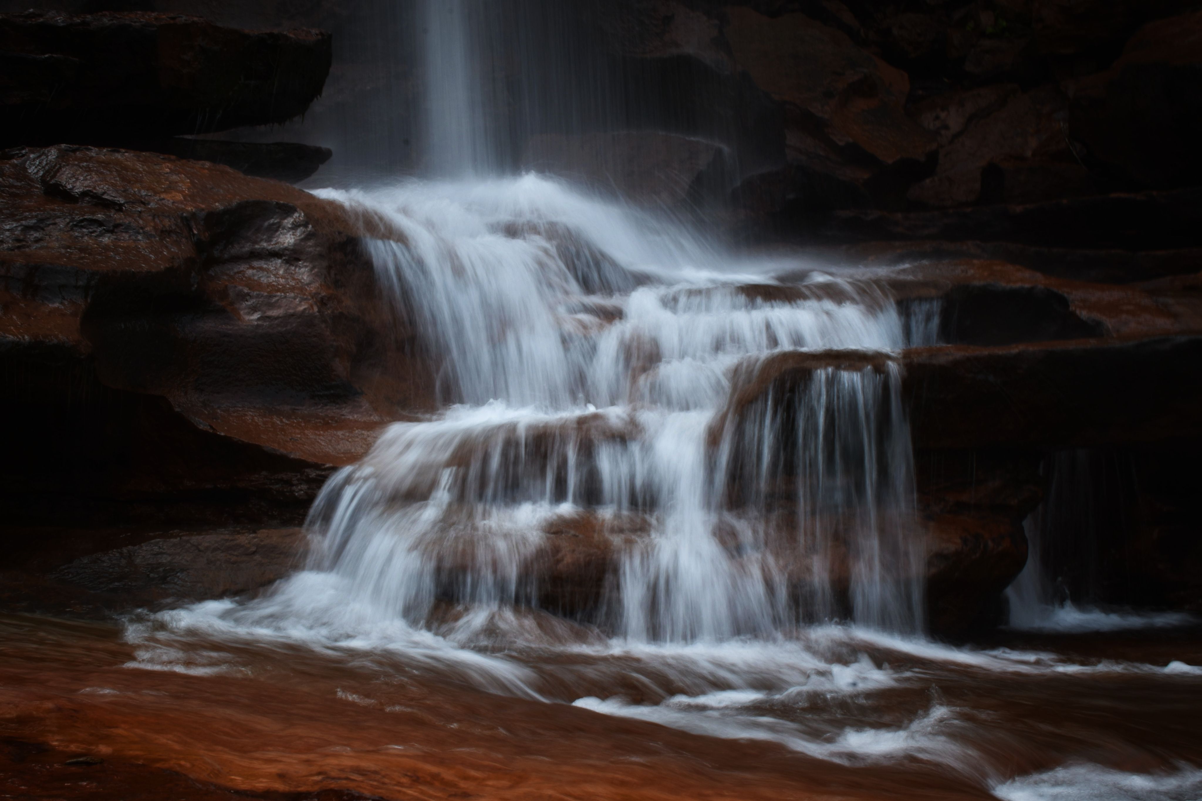 Close up of Cascades on Stream · Free Stock Photo