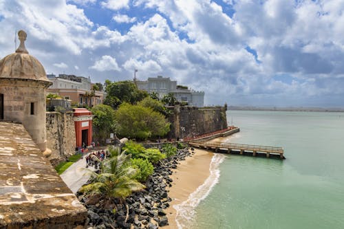 Pier over Beach in San Juan