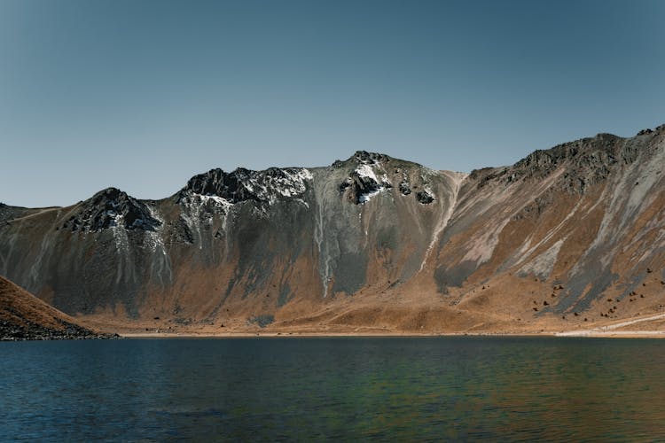 Lake And Majestic Mountains Landscape