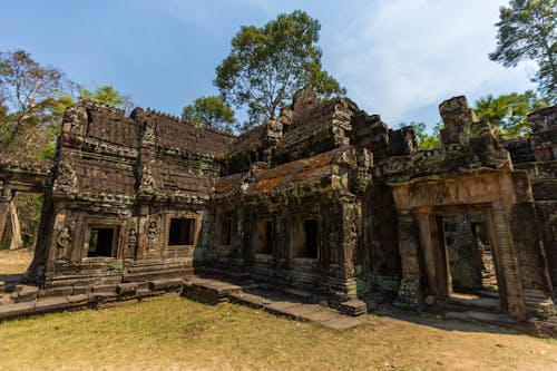 Ruins at the Angkor Wat Temple Complex, Siem Reap, Cambodia 
