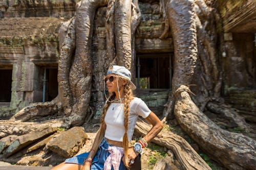 Ilmainen kuvapankkikuva tunnisteilla angkor wat, antiikki, juuret