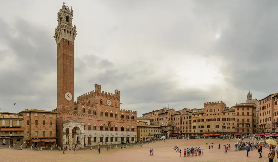 Sienne et sa Piazza del Campo