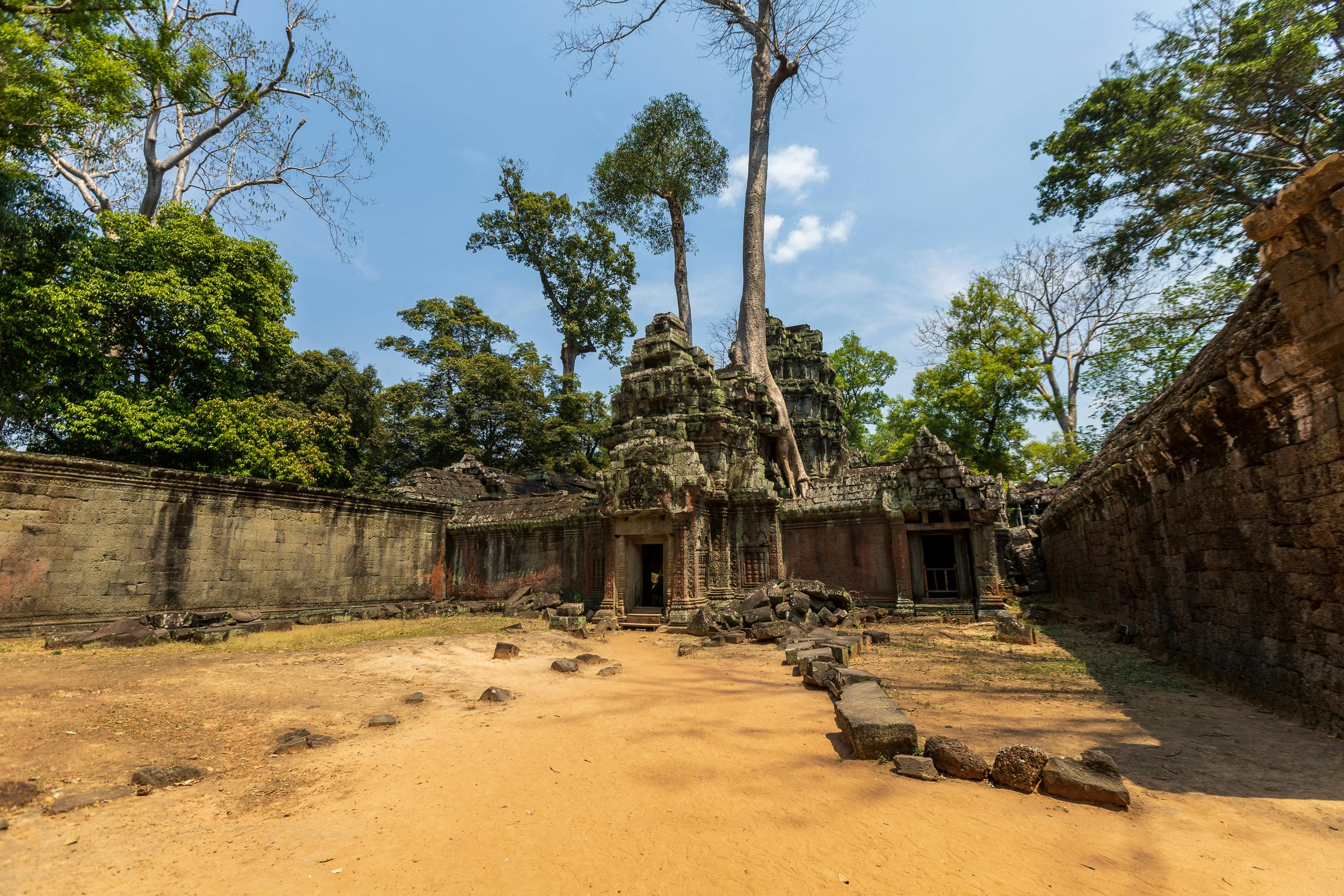 Temple at Angkor Wat Complex