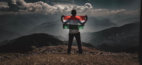 Foto d'estoc gratuïta de bandera, bandera índia, colors indis