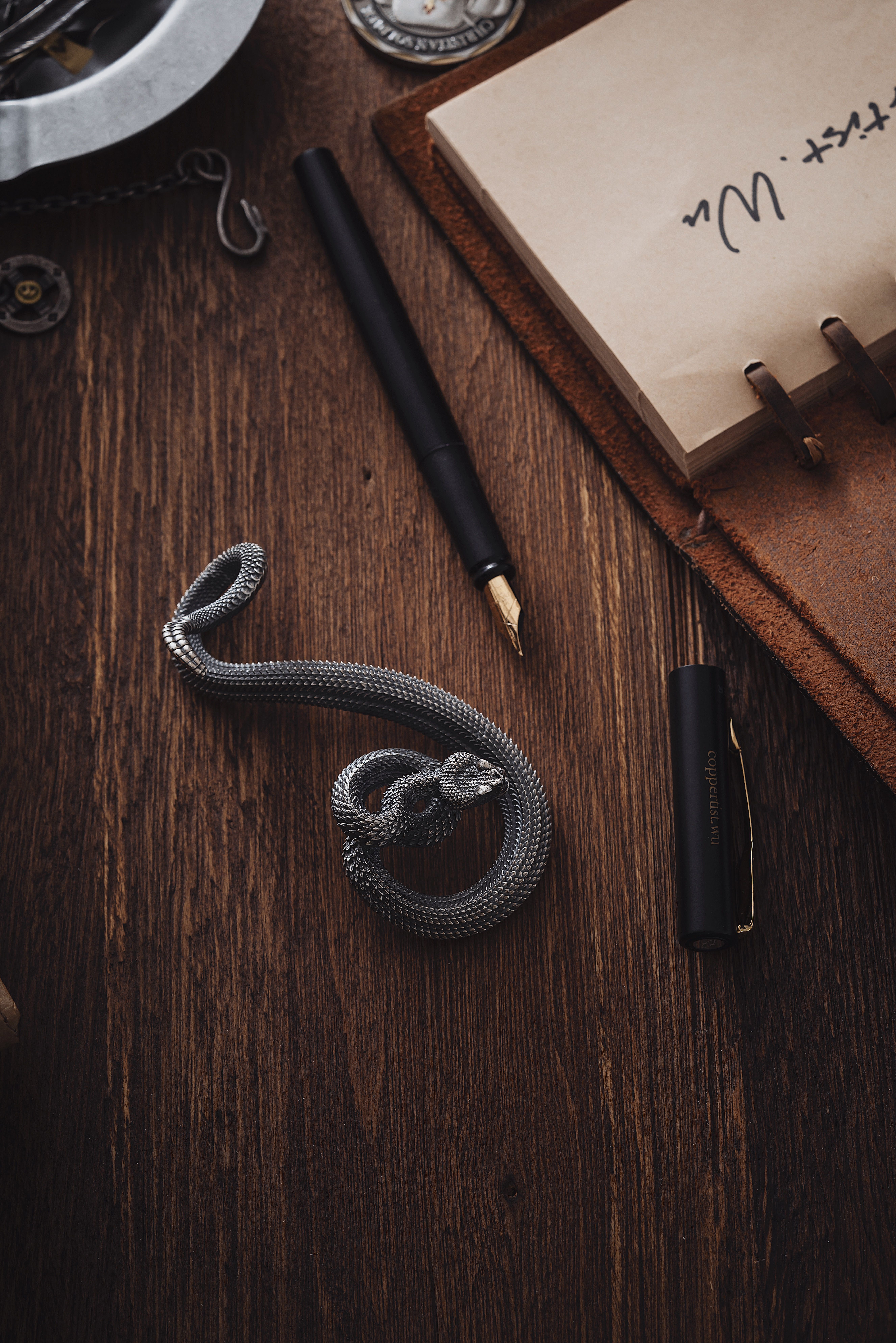 Snake Figurine on Desk · Free Stock Photo