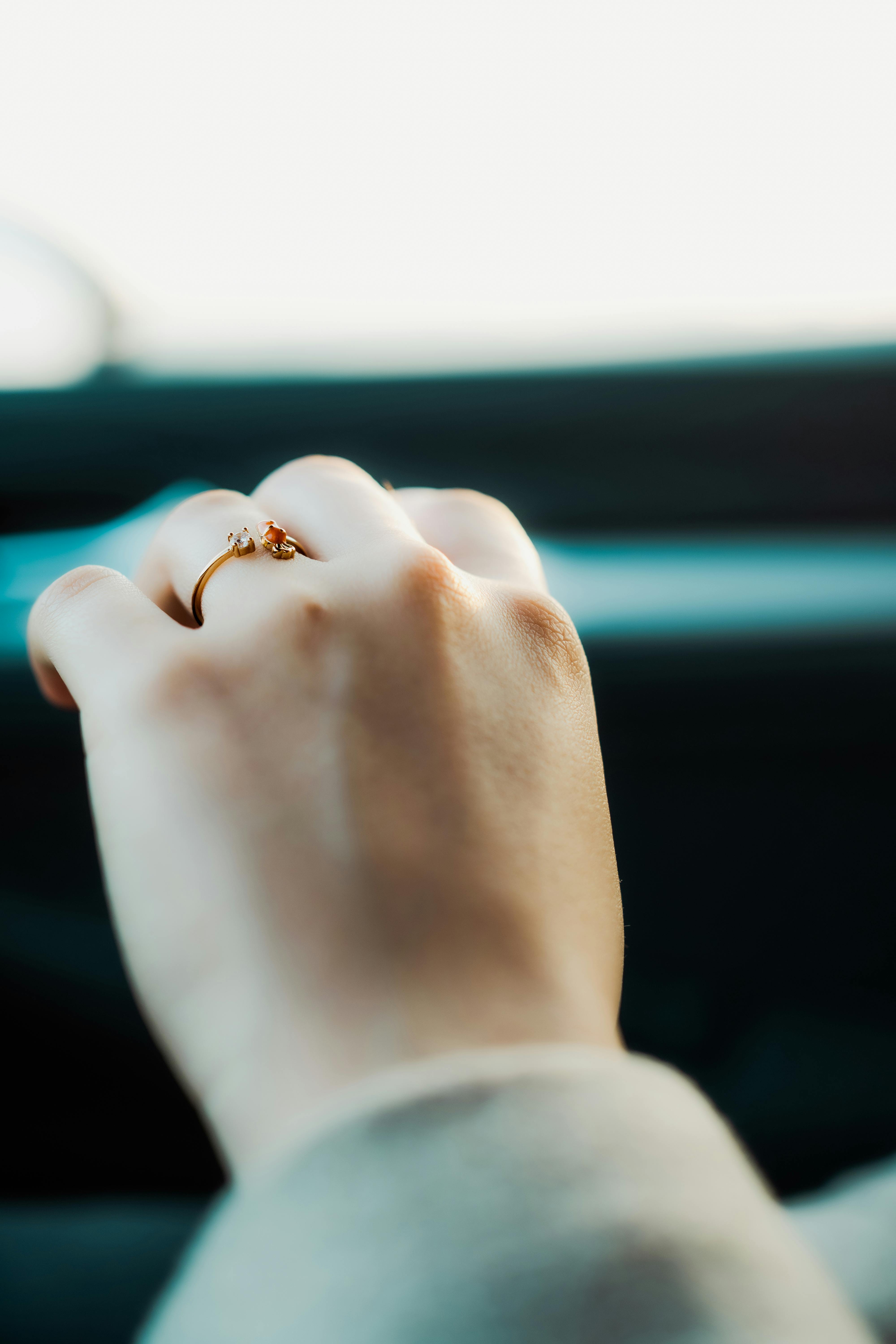 Ring on Woman Hand · Free Stock Photo