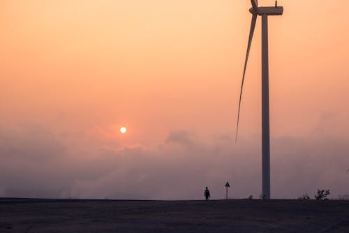 Gratis lagerfoto af alternativ energi, eolisk energi, landdistrikt