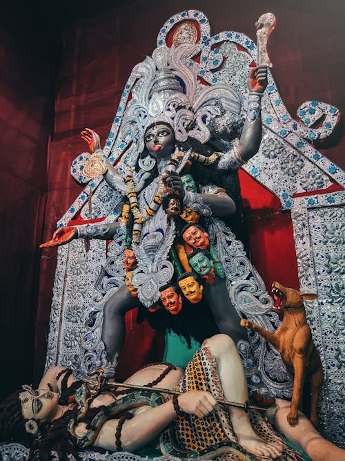 durga puja, 사당, 사원의 무료 스톡 사진