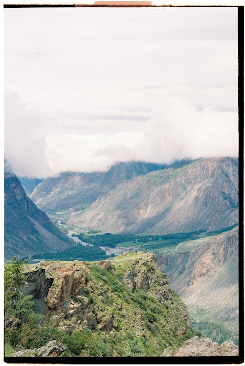 Clouds over Mountains and Valley