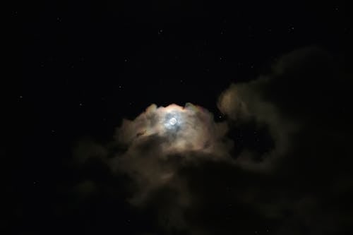 Gratis arkivbilde med bakgrunnsbilde, måne, nattehimmel