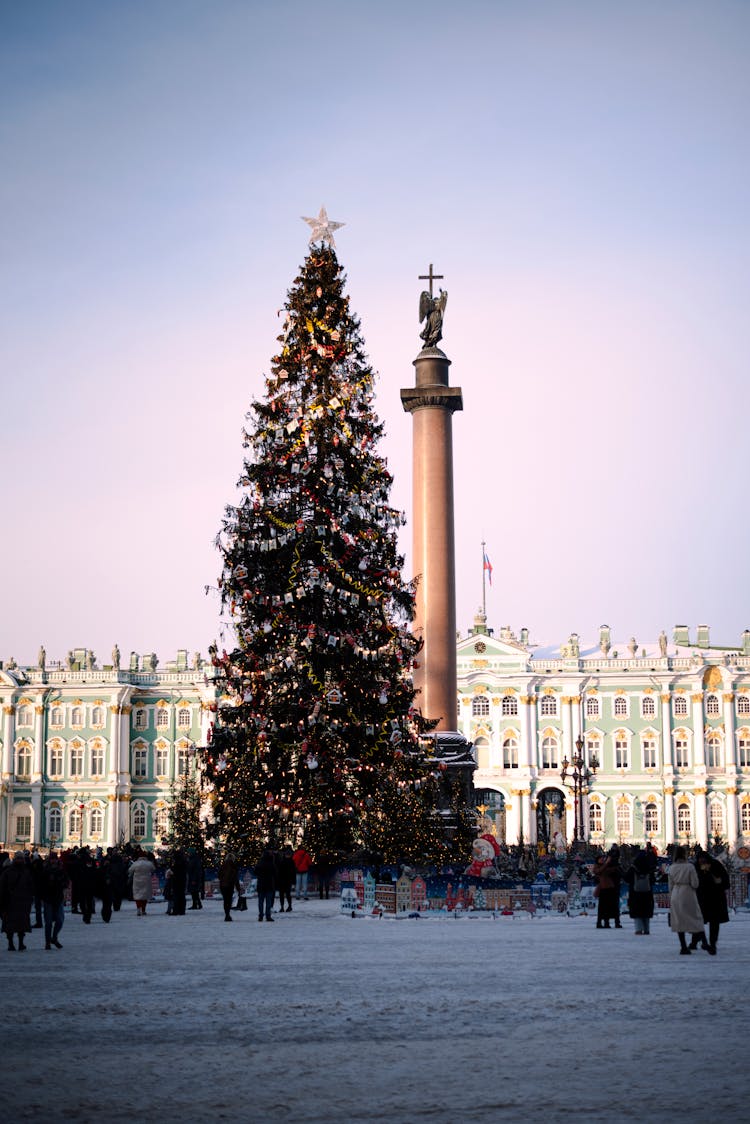 Christmas Tree By Alexander Column