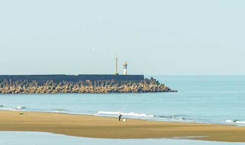 Beach with Pier