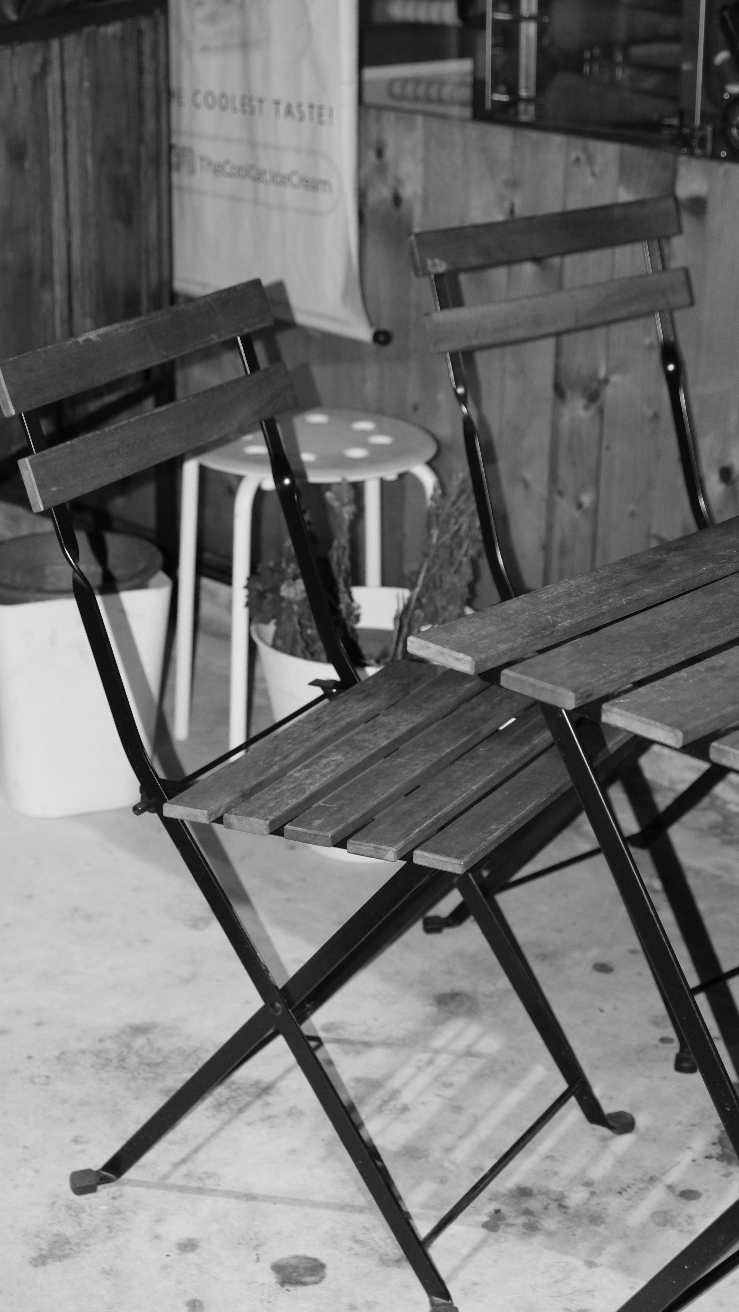 Wooden Garden Chairs and Tables · Free Stock Photo