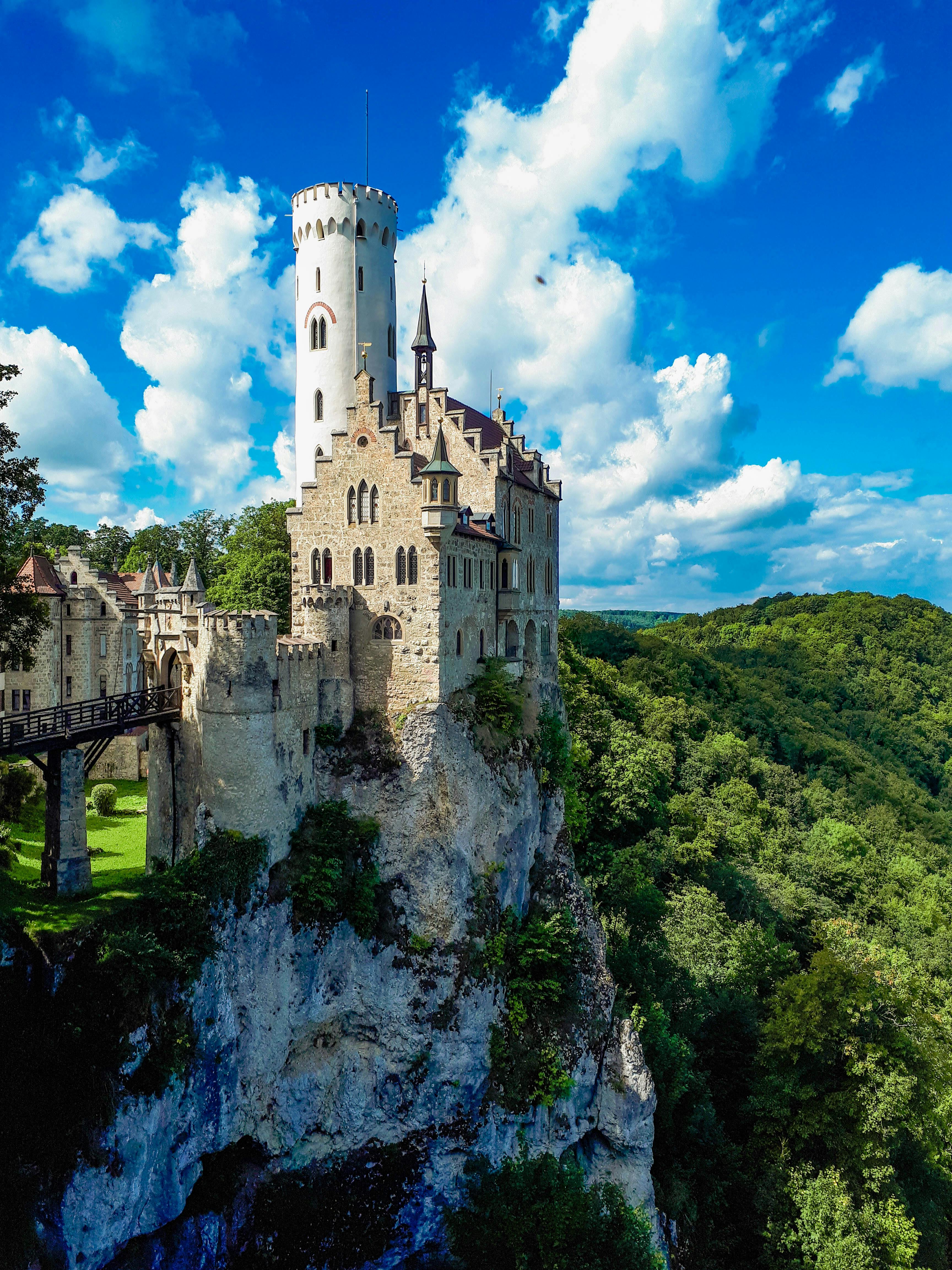 Lichtenstein Castle, Black Forest, Germany Photography, Swabian Alps,  Romantic Castle Art, Medieval, Fantasy, Fine Art Print, Wall Decor