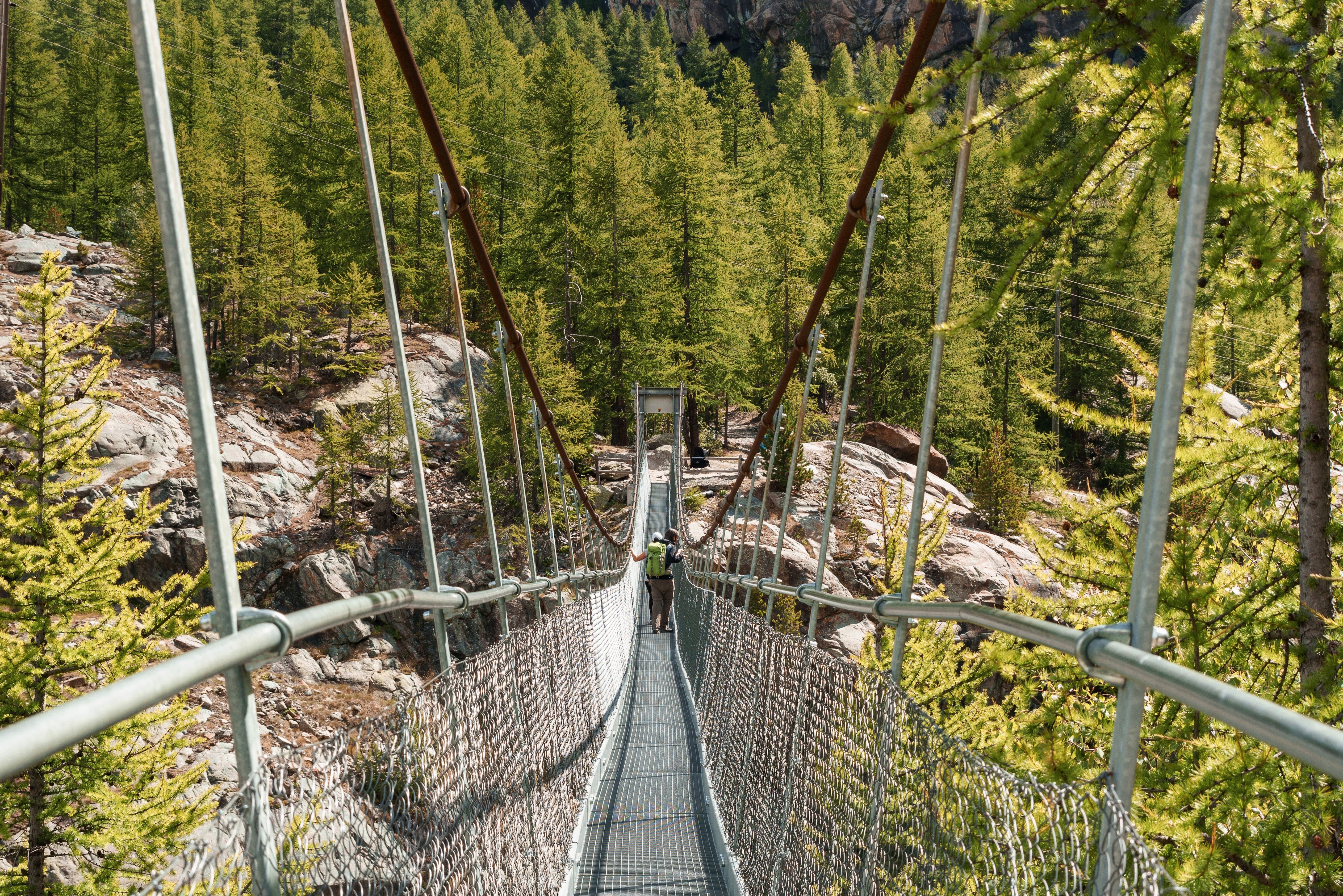 Passerelles suspendues : vues vertigineuses sans frais