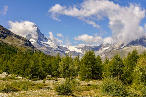 Landscape with the Matterhorn Peak