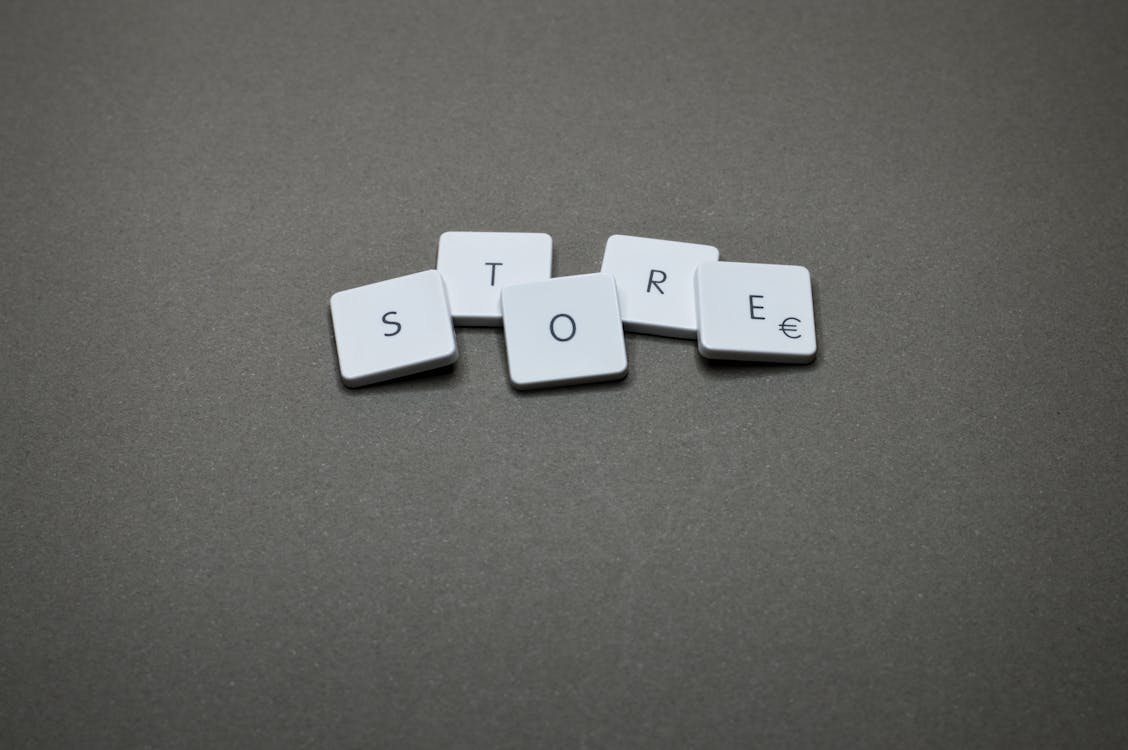Free Store Text Signage Stock Photo