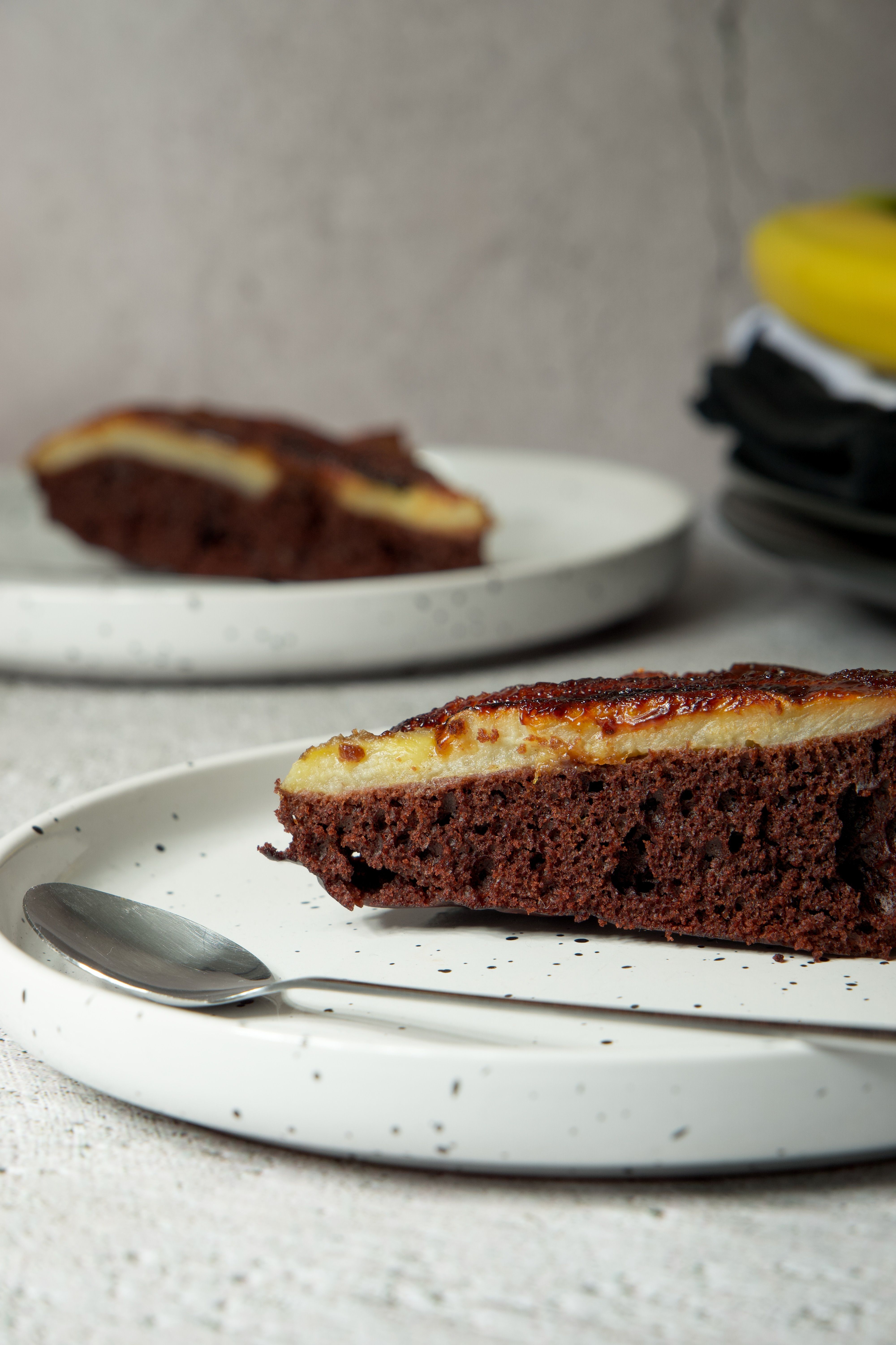 Triangle Piece of Chocolate Cake · Free Stock Photo