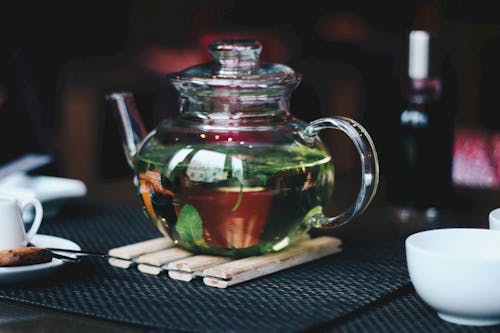透明玻璃茶壺