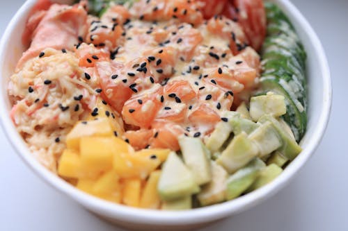 Poke Bowl with Salmon 