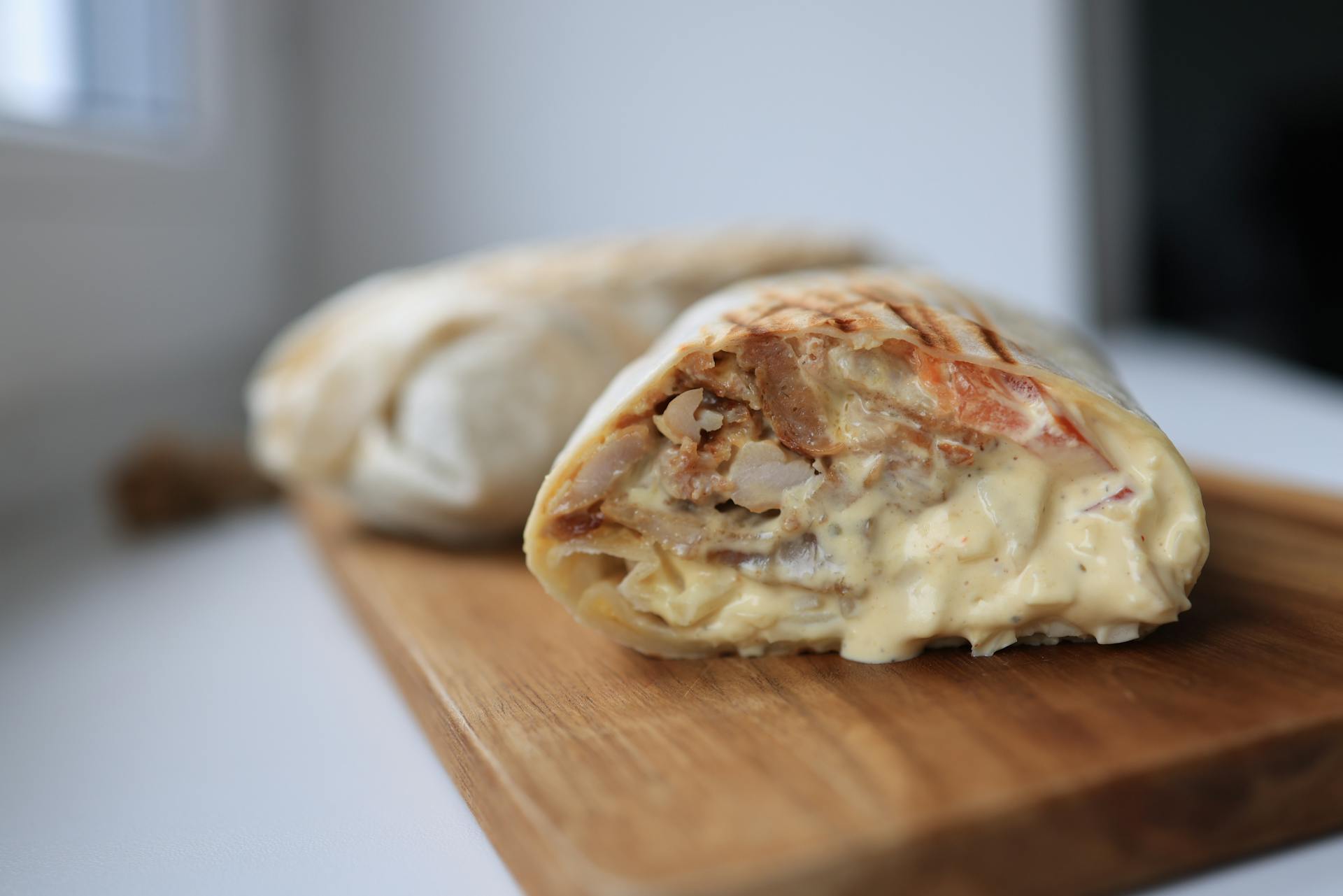 Wrap with Meat and Sauce