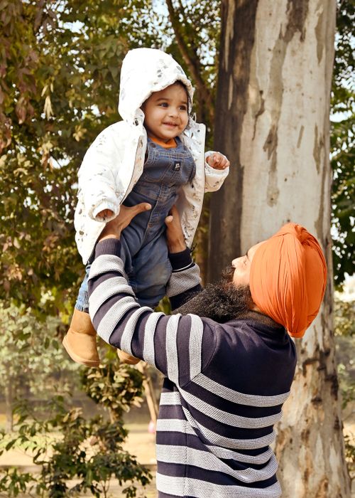 Free father & son  Stock Photo
